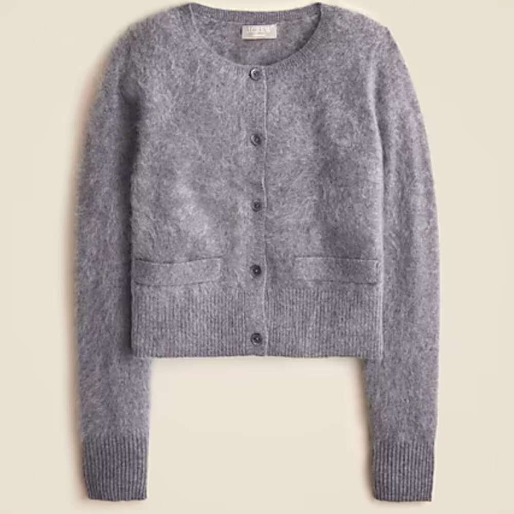 J.Crew Brushed Cashmere Cardigan